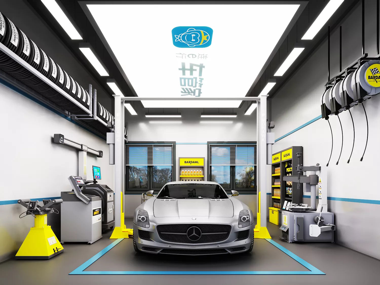 自动洗车